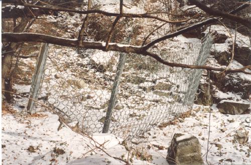 [Barriera Debris Flow ad anelli tecco]