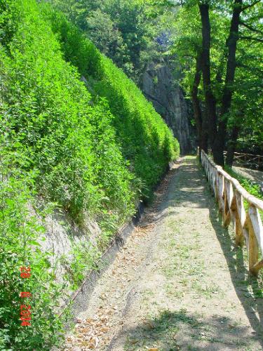 [Vallo paramassi terra rinforzata]
