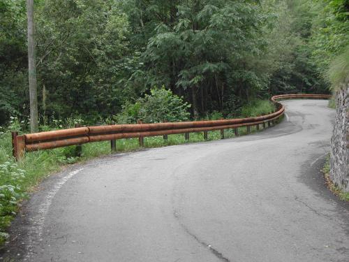 [Barriera in legno acciaio H1]
