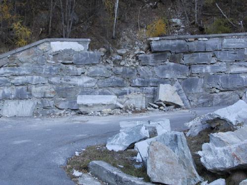 [Protezione paramassi debris flow]