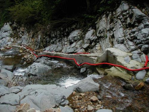 [Protezione abitato paramassi debris flow]