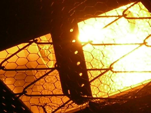 [Protezione con tecco rete in acciaio calotta pericolante]
