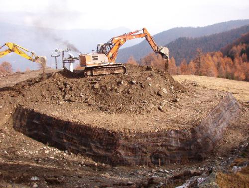 [Terra Armata con geogriglia ]
