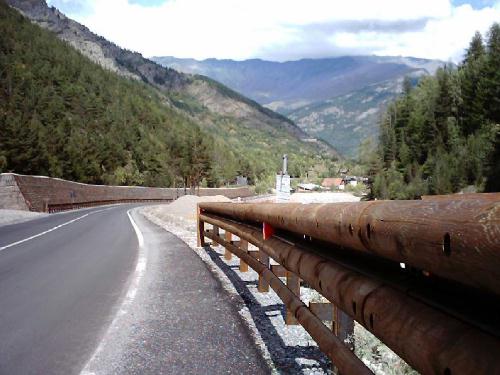 [Barriera in legno acciaio H1]