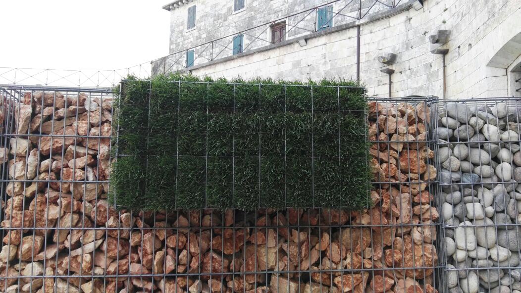 [Gabbione Ledrosteel con tasca rinverdibile]