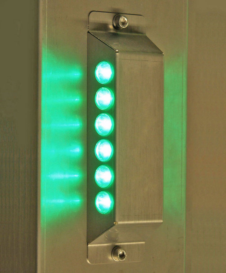 [linee guida led galleria occhi gatto swareflex swaroexit]