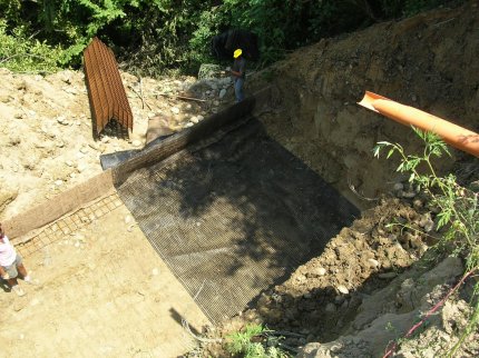 [terra rinforzata con geogriglie]